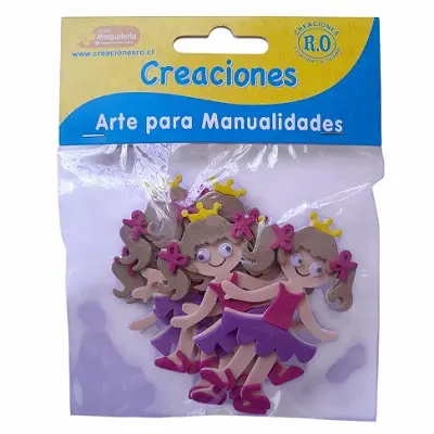 GOMA EVA FIGURAS - NIÑA BALLET
