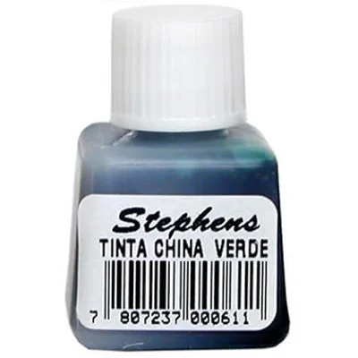 TINTA CHINA - VERDE