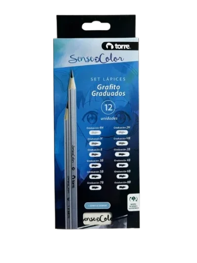 LAPIZ TECNICO TORRE SET 12 UNID