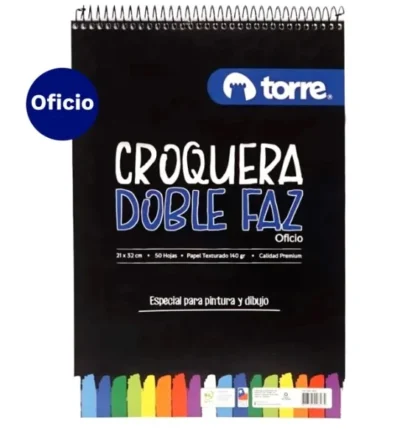 croquera torre carta d/f