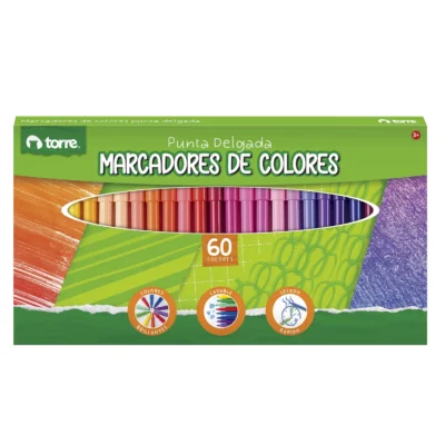 Lapiz scripto Torre 60 colores