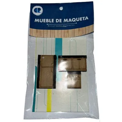 MUEBLE MAQUETA CR - COCINA