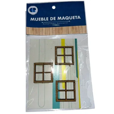 MUEBLE MAQUETA CR - VENTANA