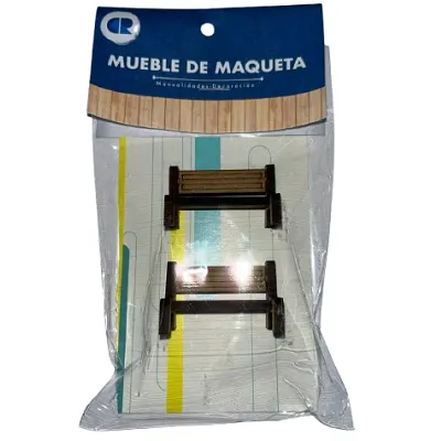 MUEBLE MAQUETA CR - BANCAS