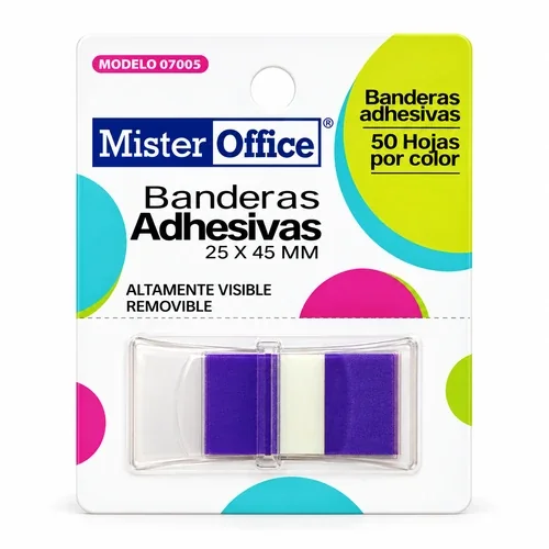 BANDERITAS SET 50H MR.OFFICE
