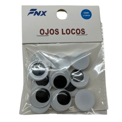 ojos moviles 45 pcs 15mm