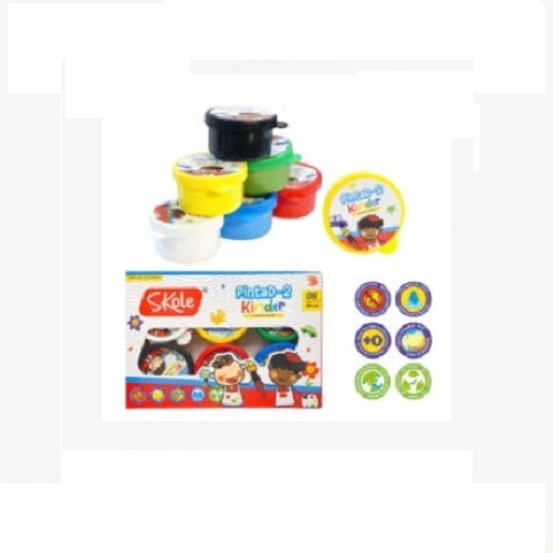 PINTURA PARA DEDOS 6 UNID SKOLE