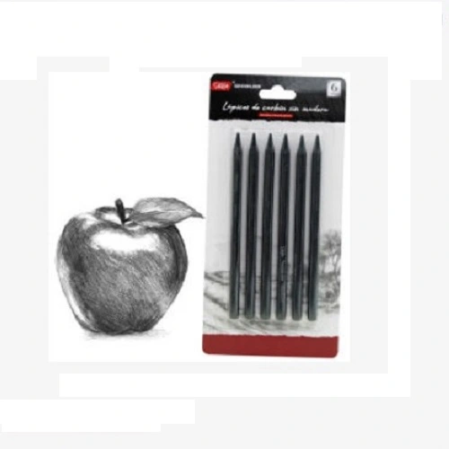 LAPIZ CARBONCILLO SET 6 SKOLE