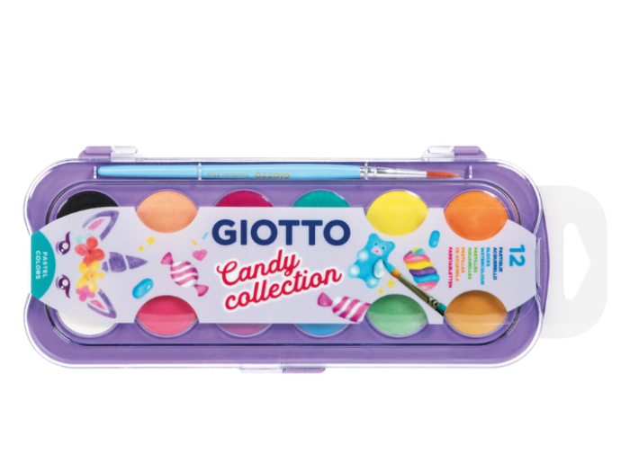 ACUARELA CANDY GIOTTO 12 COLORES