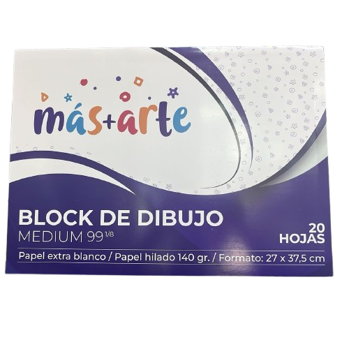 BLOCK MEDIUM 99 1/8 MAS+ARTE