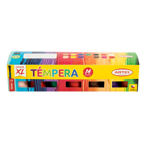 TEMPERA ARTEL 12+2 COL.