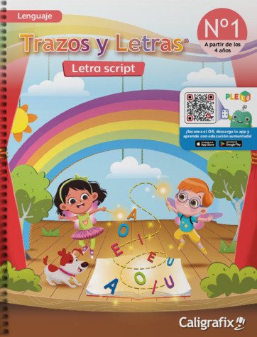 CALIGRAFIX TRAZOS Y LETRAS Nº1 SCRIPT