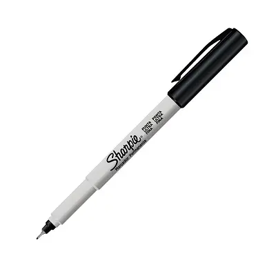 MARCADOR SHARPIE FINO NEGRO