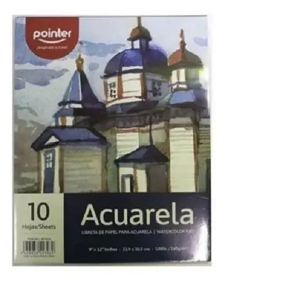 BLOCK ACUARELA POINTER