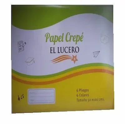 BLOCK LUCERO PAPEL CREPE