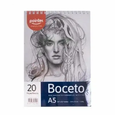 BLOCK BOCETO A5 POINTER