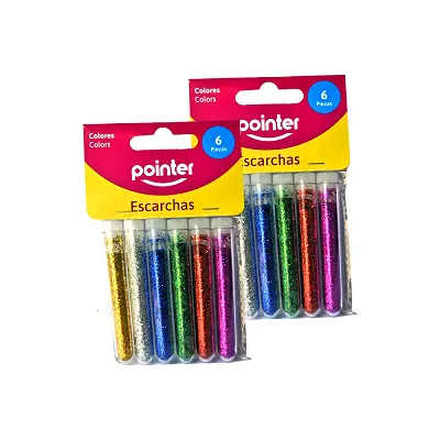 ESCARCHA EN TUBO POINTER X6