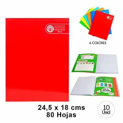 CUADERNO COLLEGE COMPOSICION 80 HJS ARTE TOP