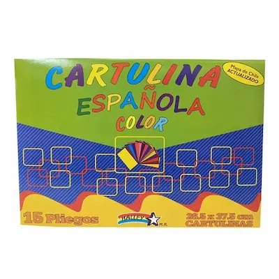BLOCK HALLEY CARTULINA ESPAÑOLA
