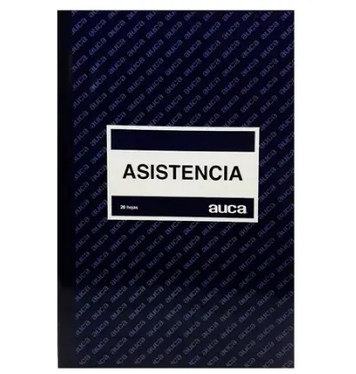 LIBRO ASISTENCIA AUCA 26 HJS