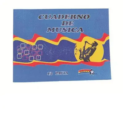 CUADERNO MUSICA 1/2 PAUTA