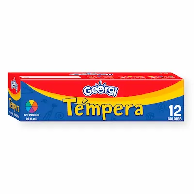 TEMPERA GEORGI 12 COL.
