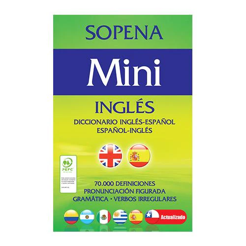 DICCIONARIO MINI SOPENA INGLES – ESPAÑOL