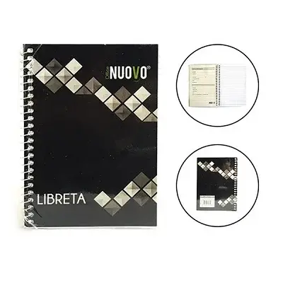 LIBRETA ESPIRAL NUOVO 60 HJS MEDIANA
