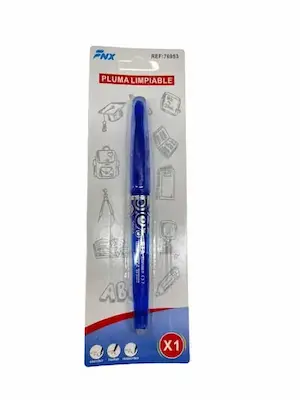 LAPIZ PASTA AZUL BORRABLE