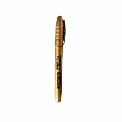 MARCADOR SELLOFFICE DORADO