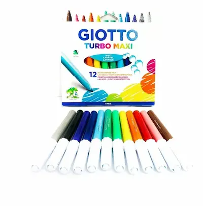 MARCADOR JUMBO GIOTTO TURBO 12 COL