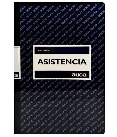 LIBRO ASISTENCIA AUCA 100 HJS.