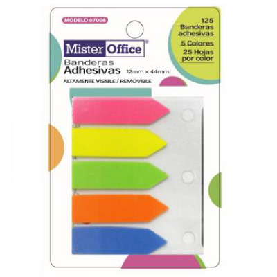 BANDERITAS SET 125H MR.OFFICE