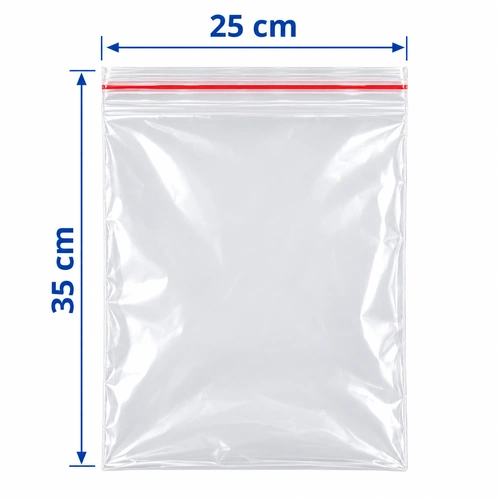 BOLSA ZIPLOC MEDIANA 25X35CM