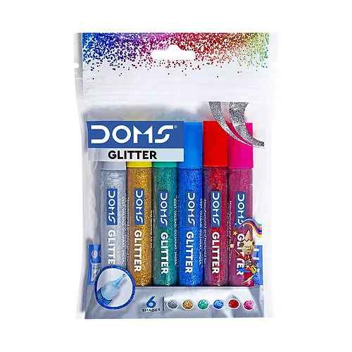 GLITTER DISPLAY 6 DOMS