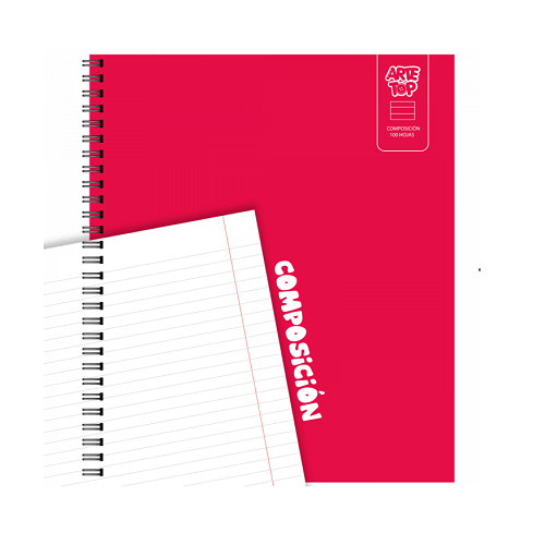 CUADERNO UNIVERSITARIO ARTE TOP LISO COMPOSICION