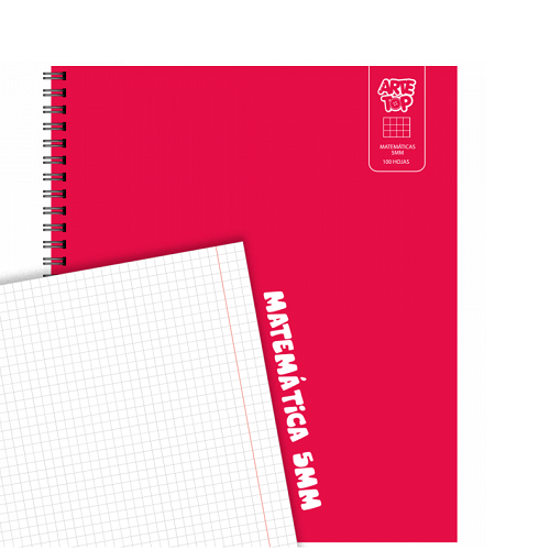 CUADERNO UNIVERSITARIO ARTE TOP LISO 5MM D/E