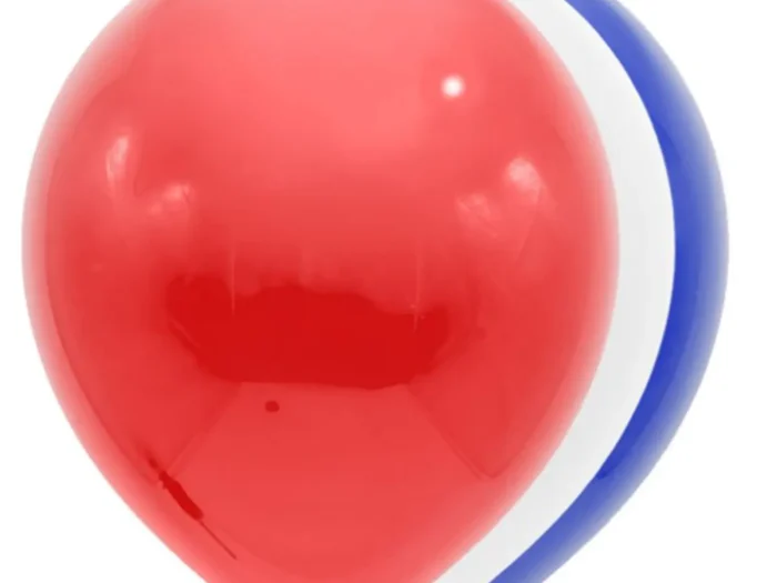 GLOBO TRICOLOR 50UN
