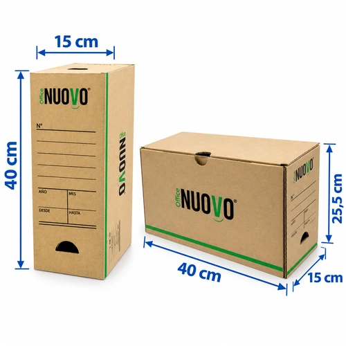 CAJA ARCHIVO NUOVO STANDARD 40X25,5X15CM