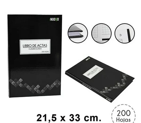 LIBRO ACTAS NUOVO 200 HJS.